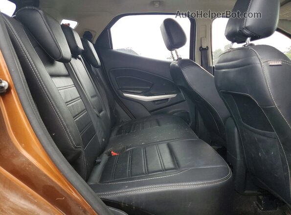 MAJ6P1WL6JC201792 2018 FORD ECOSPORT Коричневый Вид задней части салона