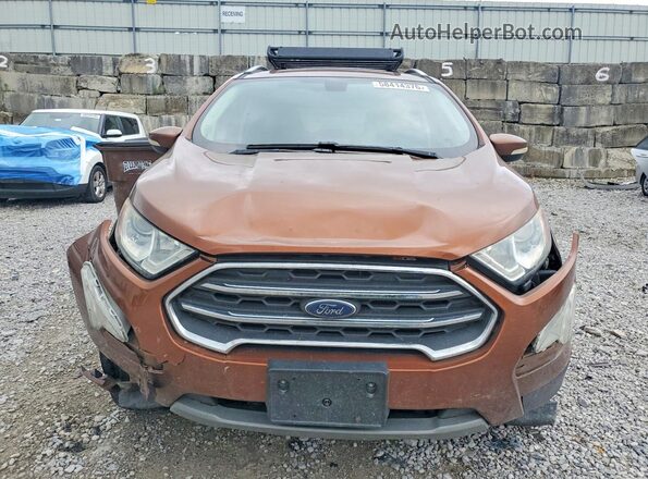 MAJ6P1WL6JC201792 2018 FORD ECOSPORT Коричневый Вид спереди