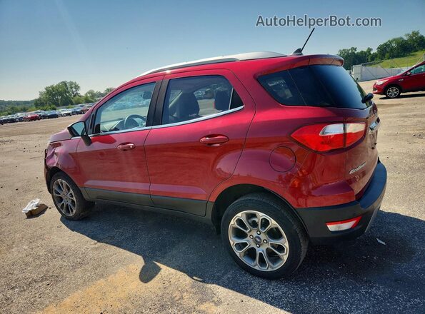 MAJ6P1WL7JC216429 2018 FORD ECOSPORT Красный Задняя левая четверть