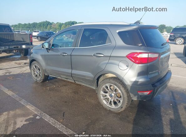 MAJ6P1WL8JC248905 2018 FORD ECOSPORT Gray Задня ліва чверть