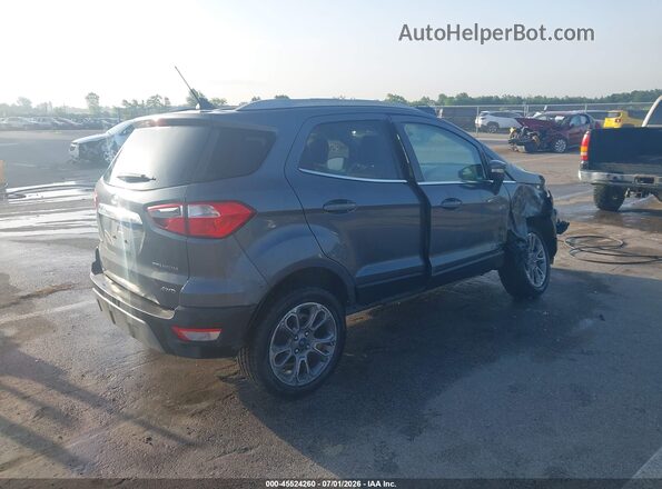 MAJ6P1WL8JC248905 2018 FORD ECOSPORT Gray Задня права чверть
