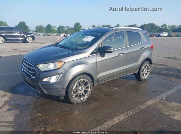 MAJ6P1WL8JC248905 2018 FORD ECOSPORT Gray Передня ліва чверть