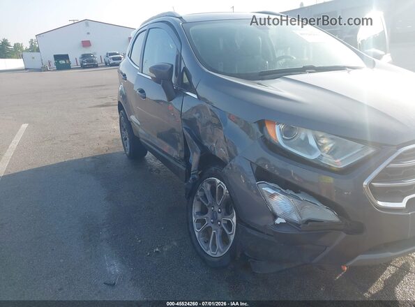 MAJ6P1WL8JC248905 2018 FORD ECOSPORT Gray Вид спереду