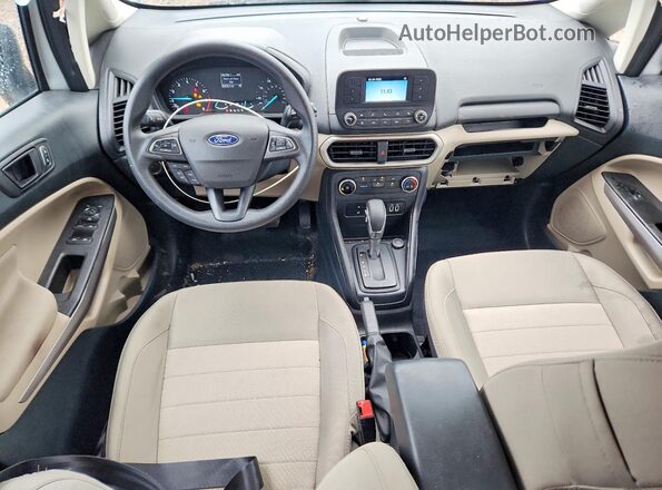 MAJ6S3FL1MC429746 2021 FORD ECOSPORT Silver Vista del salpicadero