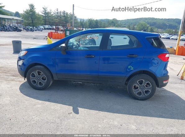 MAJ6S3FL2LC356420 2020 FORD ECOSPORT Синий Панорамный вид салона 360°