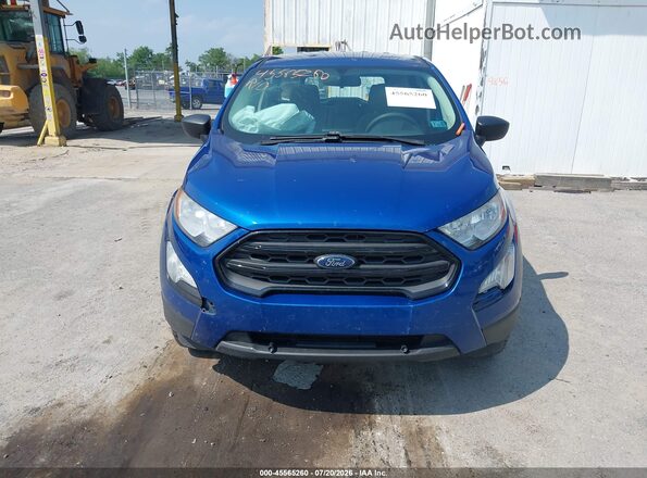 MAJ6S3FL2LC356420 2020 FORD ECOSPORT Синий Вид щитка приборов
