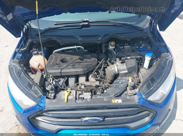 MAJ6S3FL2LC356420 2020 FORD ECOSPORT Синий Вид сзади