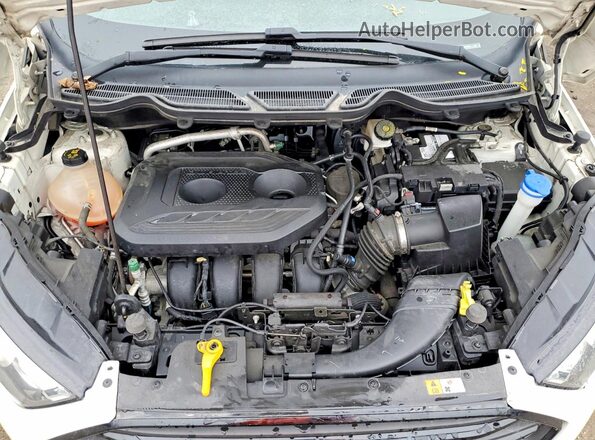 MAJ6S3FL2LC391247 2020 FORD ECOSPORT White Vista del compartimento del motor