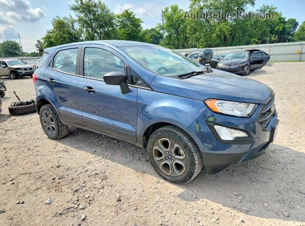 MAJ6S3FL2NC474857 2022 FORD ECOSPORT Blue Передня права чверть