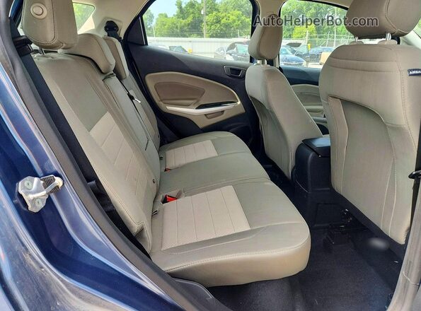MAJ6S3FL2NC474857 2022 FORD ECOSPORT Blue Вид задньої частини салону