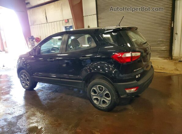 MAJ6S3FL3KC308794 2019 FORD ECOSPORT Black Задня ліва чверть