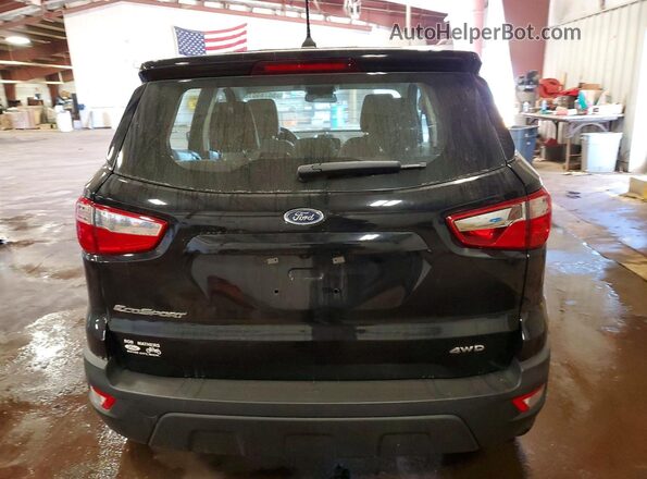 MAJ6S3FL3KC308794 2019 FORD ECOSPORT Black Вид ззаду