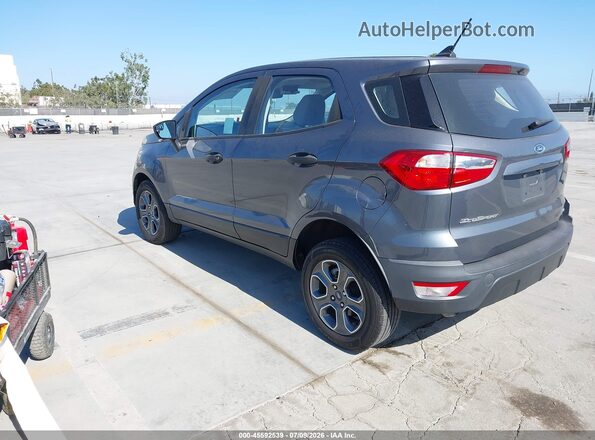 MAJ6S3FL3NC463205 2022 FORD ECOSPORT Серый Задняя левая четверть