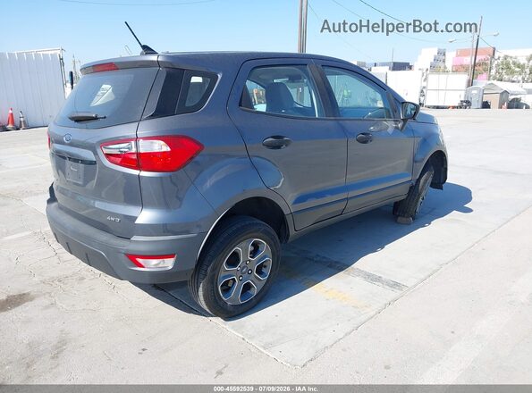 MAJ6S3FL3NC463205 2022 FORD ECOSPORT Серый Задняя правая четверть