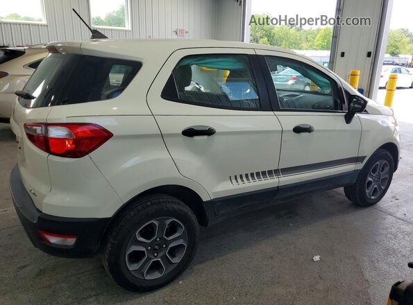 MAJ6S3FL3NC464614 2022 FORD ECOSPORT Белый Задняя правая четверть
