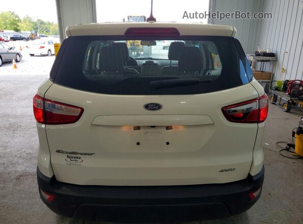 MAJ6S3FL3NC464614 2022 FORD ECOSPORT Белый Вид сзади