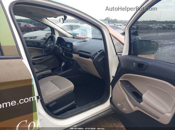 MAJ6S3FL3NC466783 2022 FORD ECOSPORT Yellow წინა სალონის ხედი
