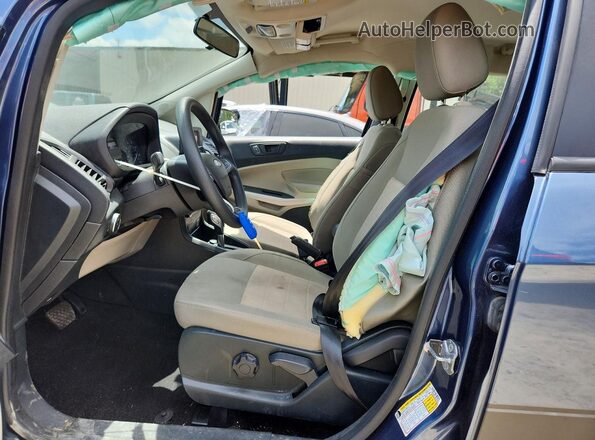 MAJ6S3FL3NC467982 2022 FORD ECOSPORT Charcoal Widok wnętrza z przodu
