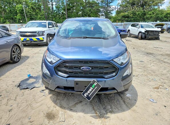 MAJ6S3FL3NC467982 2022 FORD ECOSPORT Charcoal Widok z przodu