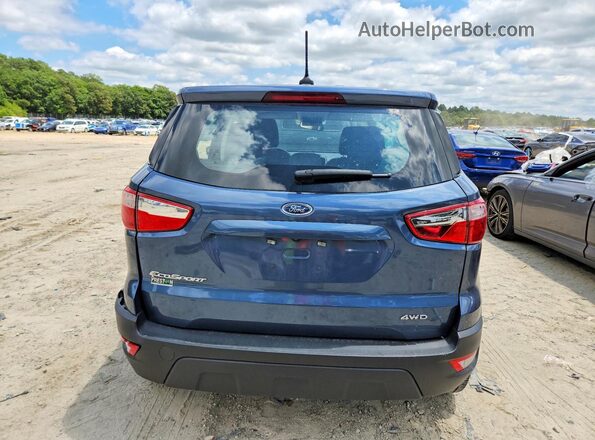 MAJ6S3FL3NC467982 2022 FORD ECOSPORT Charcoal Widok z tyłu