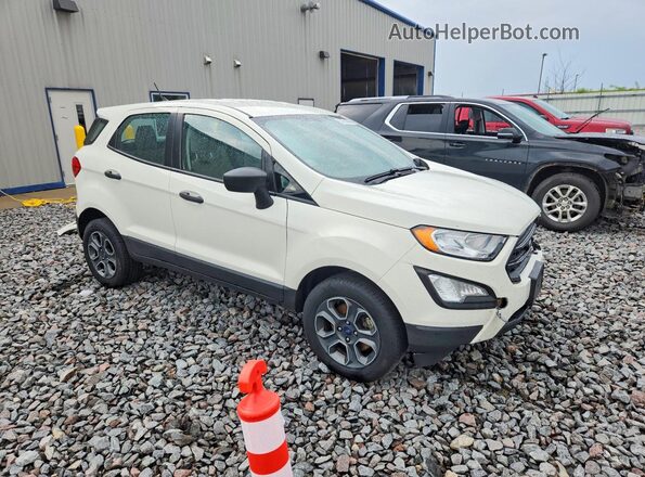 MAJ6S3FL5LC317725 2020 FORD ECOSPORT White წინა მარჯვენა