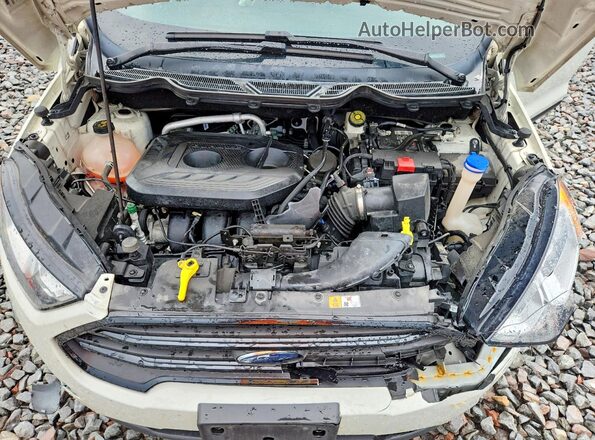 MAJ6S3FL5LC317725 2020 FORD ECOSPORT White ძრავის განყოფილების ხედი