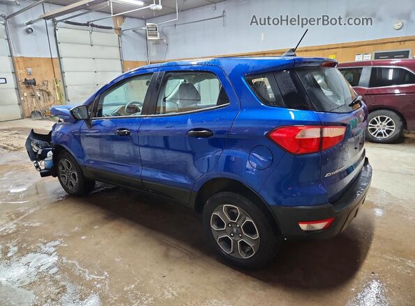 MAJ6S3FL5MC410522 2021 FORD ECOSPORT Blue Trasero izquierdo