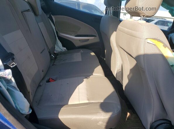 MAJ6S3FL6NC472030 2022 FORD ECOSPORT Синий Вид задней части салона