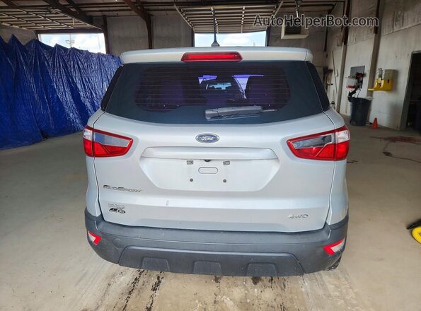 MAJ6S3FL7KC300052 2019 FORD ECOSPORT Silver Rear view