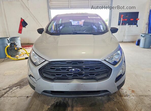 MAJ6S3FL7KC300052 2019 FORD ECOSPORT Silver Front view