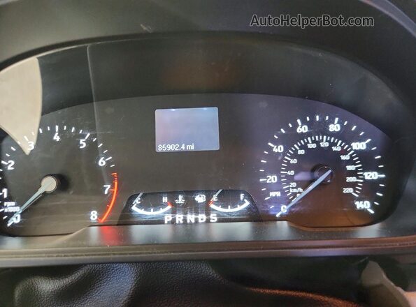 MAJ6S3FL7KC300052 2019 FORD ECOSPORT Silver Instrument cluster view