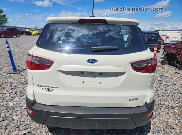 MAJ6S3FL8NC469579 2022 FORD ECOSPORT White უკანა ხედი