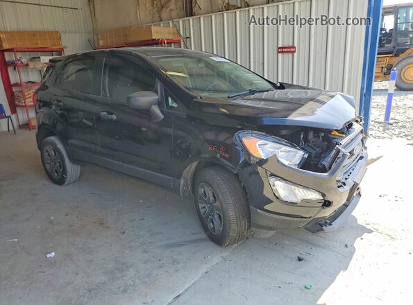 MAJ6S3FL9MC402973 2021 FORD ECOSPORT Черный Передняя правая четверть