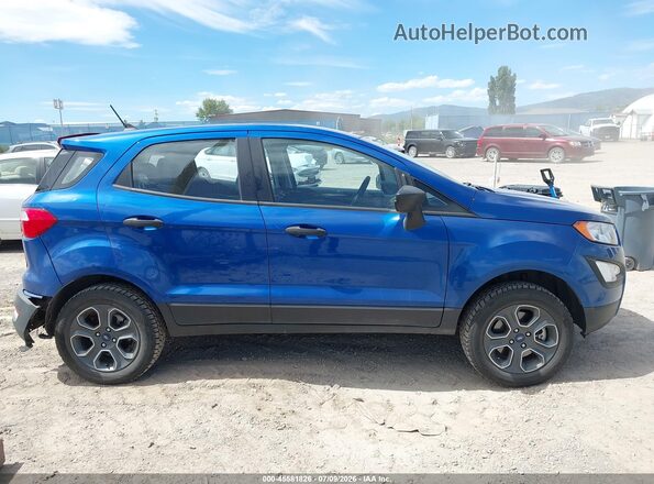 MAJ6S3FLXMC398531 2021 FORD ECOSPORT Blue Rear interior view