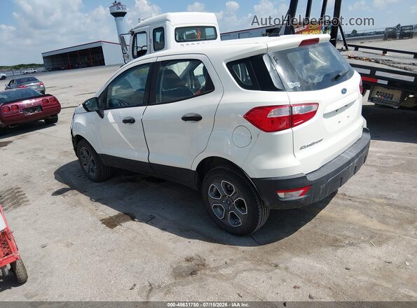 MAJ6S3FLXNC464738 2022 FORD ECOSPORT Белый Задняя левая четверть