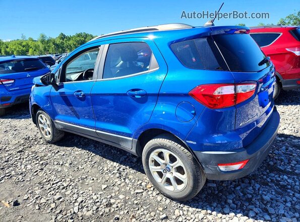 MAJ6S3GL0KC266129 2019 FORD ECOSPORT Blue Rear left