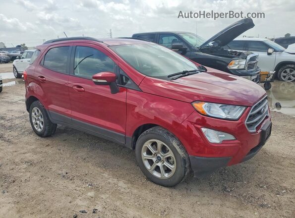 MAJ6S3GL0KC290656 2019 FORD ECOSPORT Red Delantero derecho