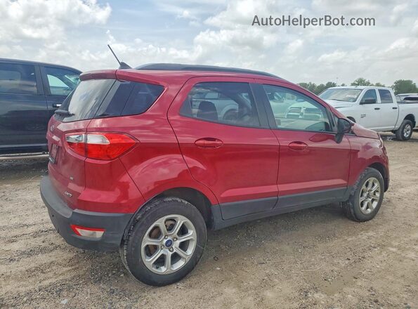 MAJ6S3GL0KC290656 2019 FORD ECOSPORT Red Trasero derecho