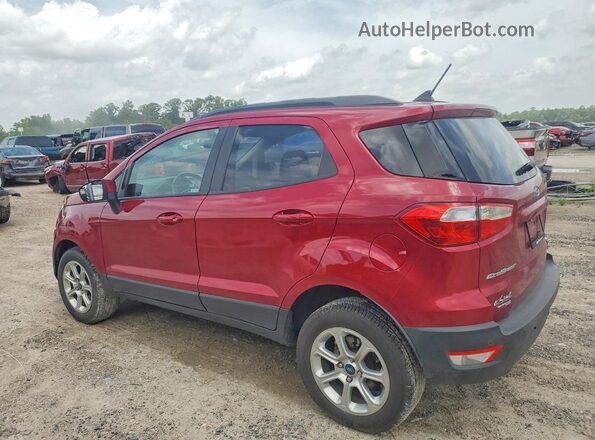 MAJ6S3GL0KC290656 2019 FORD ECOSPORT Red Trasero izquierdo