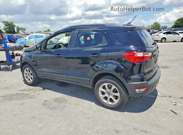 MAJ6S3GL0KC294691 2019 FORD ECOSPORT Black უკანა მარცხენა