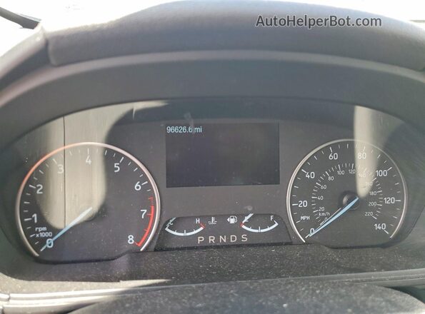 MAJ6S3GL0KC294691 2019 FORD ECOSPORT Black ხელსაწყოთა პანელის ხედი