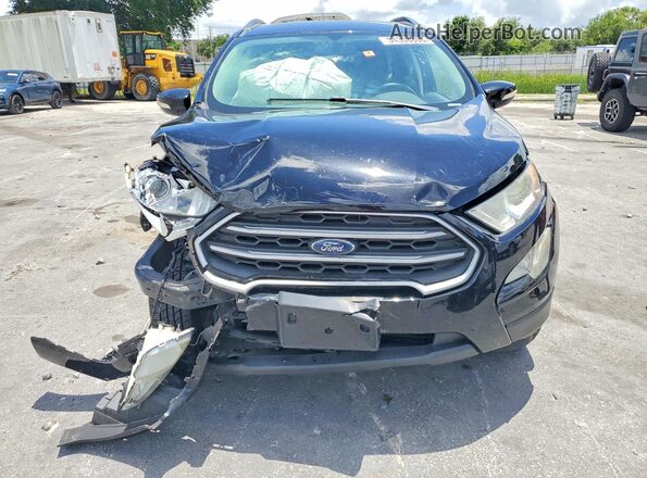 MAJ6S3GL0KC294691 2019 FORD ECOSPORT Black წინა ხედი