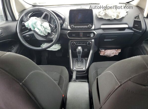 MAJ6S3GL0LC311829 2020 FORD ECOSPORT Silver Dashboard view