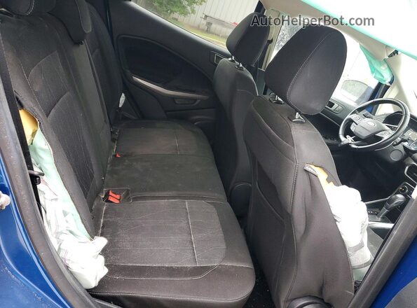 MAJ6S3GL0LC357581 2020 FORD ECOSPORT Blue Vista de los asientos traseros