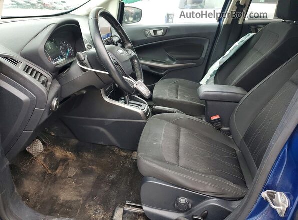 MAJ6S3GL0LC357581 2020 FORD ECOSPORT Blue Vista interior delantera