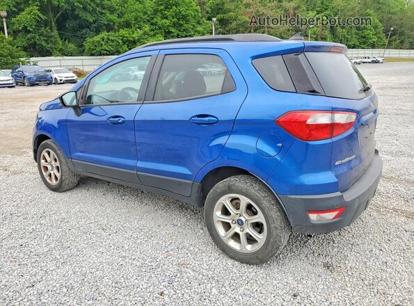 MAJ6S3GL0LC357581 2020 FORD ECOSPORT Blue Trasero izquierdo