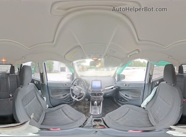 MAJ6S3GL0LC357581 2020 FORD ECOSPORT Blue Vista de la etiqueta del VIN