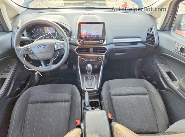 MAJ6S3GL0MC400172 2021 FORD ECOSPORT Серый Вид панели приборов