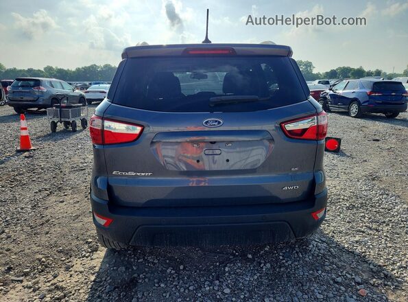 MAJ6S3GL0MC400172 2021 FORD ECOSPORT Серый Вид сзади