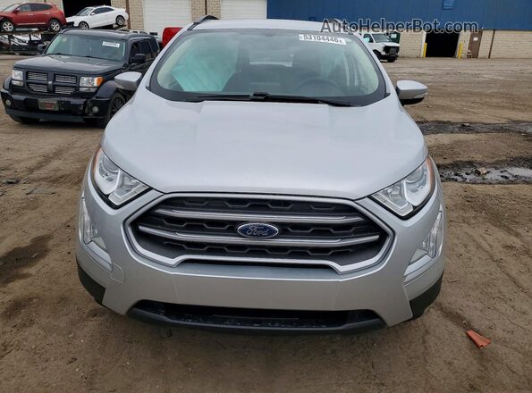 MAJ6S3GL0MC404996 2021 FORD ECOSPORT Silver Front view
